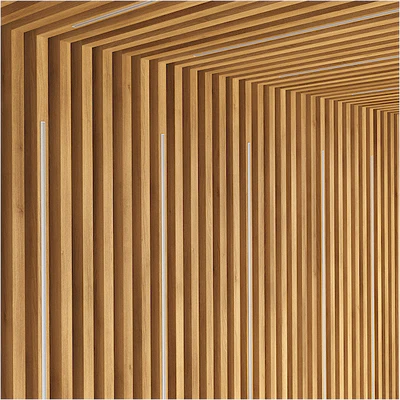 Rack ceiling and wall with built-in lights / TAGinterio — Ver 2