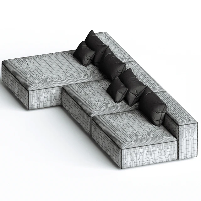 Eleonore 360x170cm modular sofa — Descargar