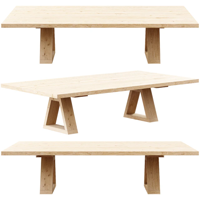 Zara Home - The oak coffee table — Скачать