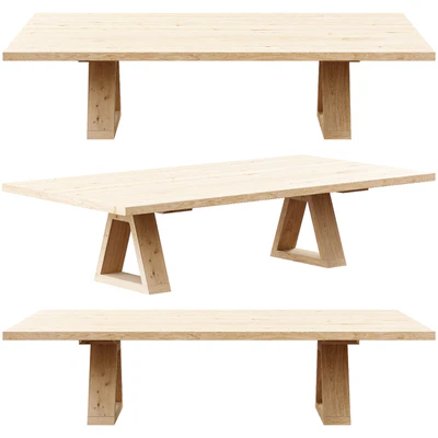 Zara Home - The oak coffee table — Вид 1