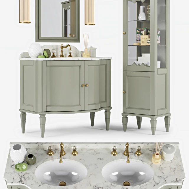 Bathroom furniture Caprigo York — Descargar