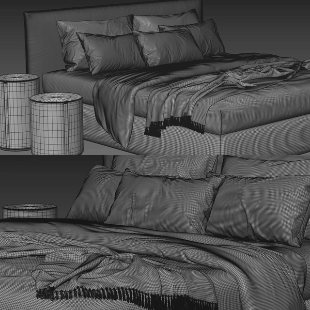 Meridiani Scott Bed — Скачать
