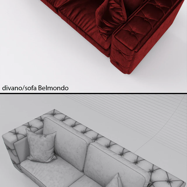 Alberta Salotti / Controluce / Belmondo. sofa — Descargar