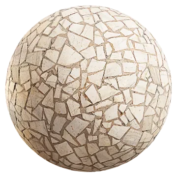 mosaic marble floor 001 — Descargar