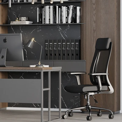 Boss Desk - Office Furniture 15 — Вид 3