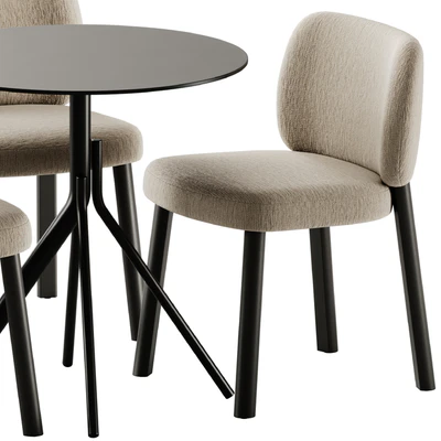 Bross Aretha Chair and Et al Main Table — Вид 2