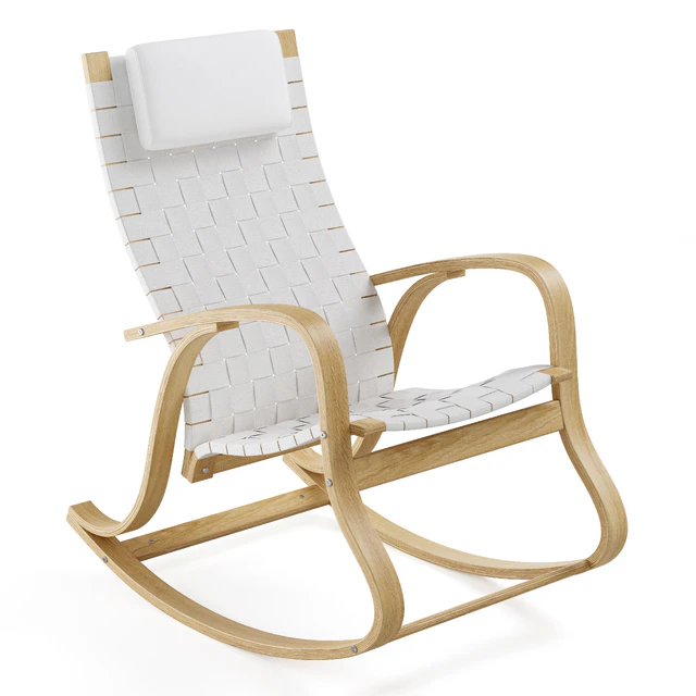 La Redoute Garden Jimi Rocking Wicker Chair — Descargar