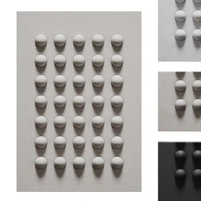 Decorative panel on the wall 26 — Ver 1