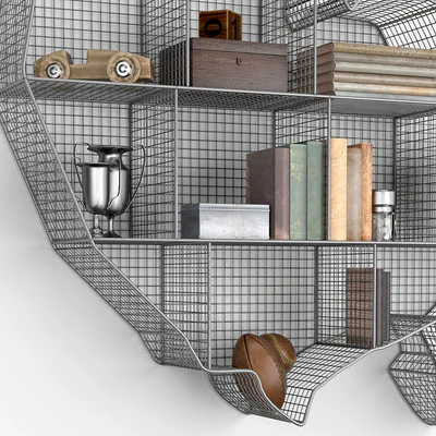 SHELF USA MAP ZINC — Ver 2