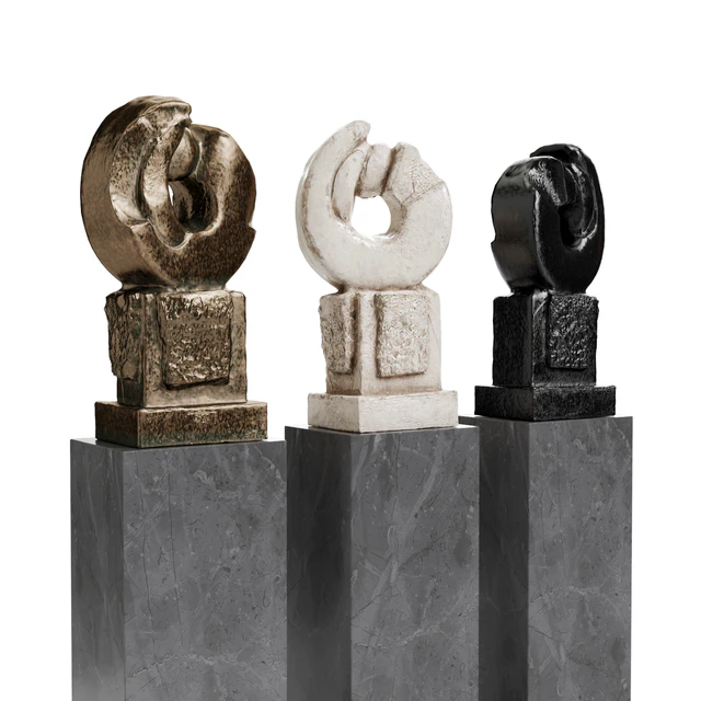Abstract Ring sculpture — Descargar