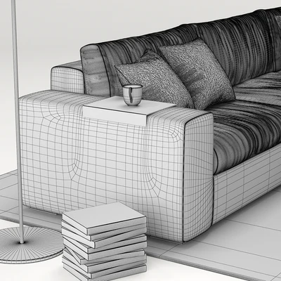 Modular sofa Epika, Giulio Marelli — Ver 3