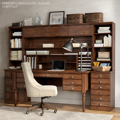Pottery barn PRINTER'S OFFICE SUITE — Ver 1