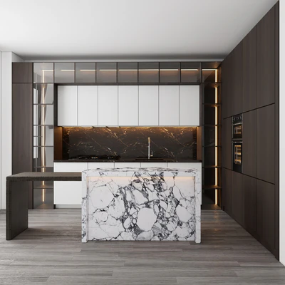 modern kitchen with island 006 — Ver 1