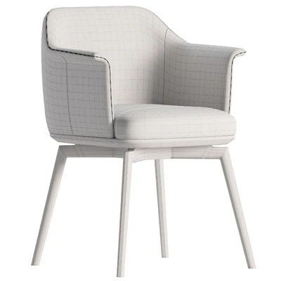Poltrona Frau Archibald Chair — Ver 3