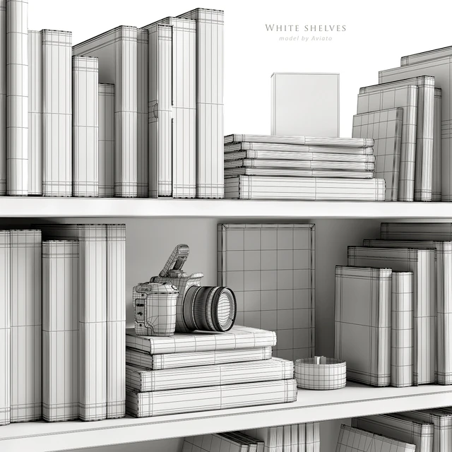 White shelves — Descargar