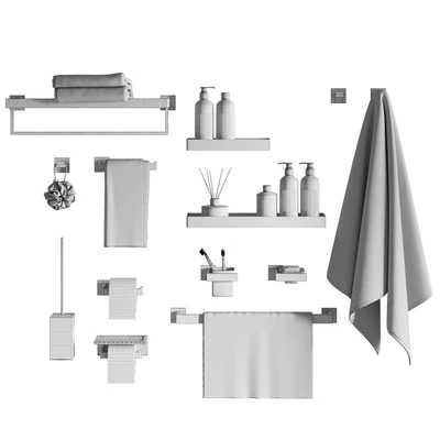 Bathroom Accessories set — Ver 4