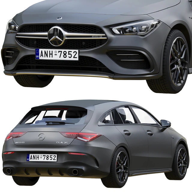 Mercedes-Benz AMG CLA 35 Shooting Brake — Скачать