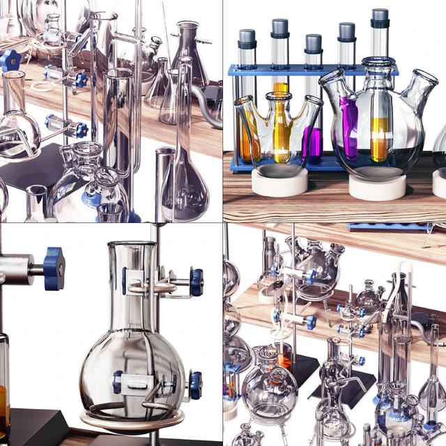 Chemistry dishes n2 / Лабораторная посуда химии №2 — Скачать