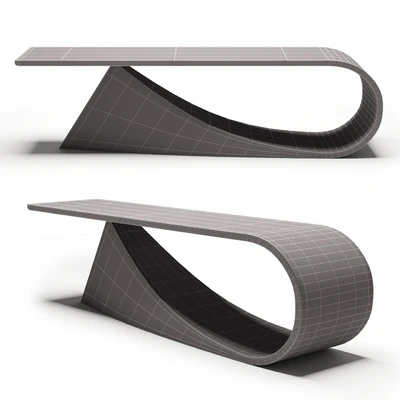 Coffee table / sculpture Static Dynamism — Ver 5
