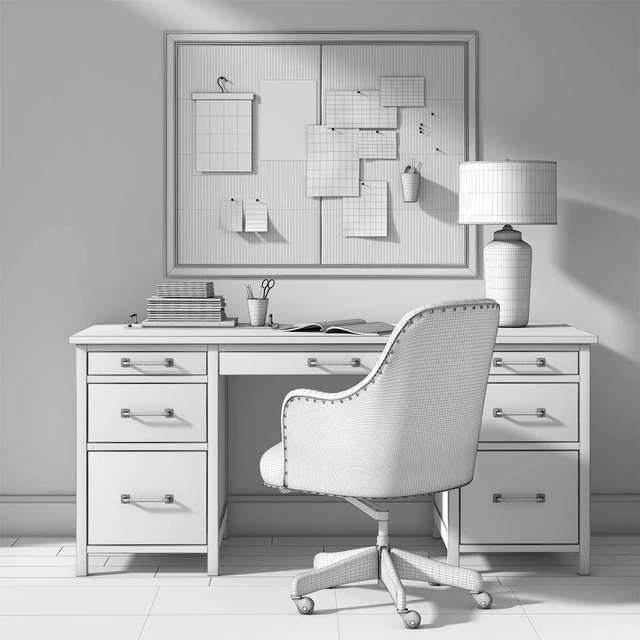 Pottery barn PARKER DESK — Descargar