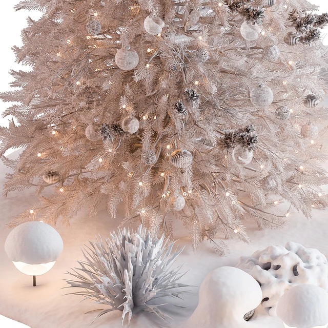 Outdoor Christmas Tree and Decoration 55 — Descargar