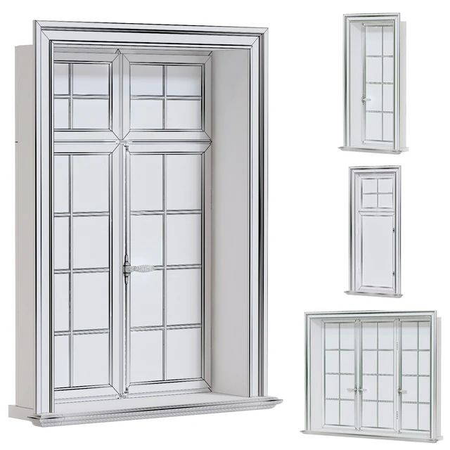 Set of scandinavian windows — Descargar