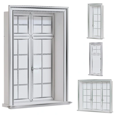 Set of scandinavian windows — Ver 2