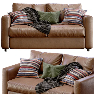Leather sofa Ikea Vimle — Ver 3