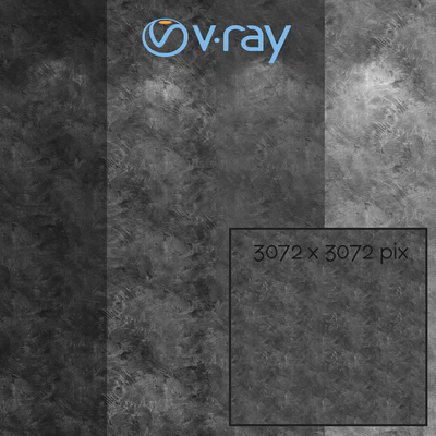 Декоративная штукатурка, однослойный  вариант 602 — Вид 3