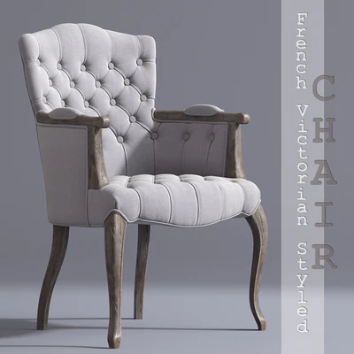 French VictorianStyled Chair — Ver 1