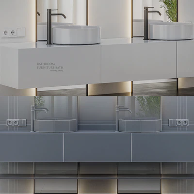Bathroom furniture Bath Set 46 — Ver 5