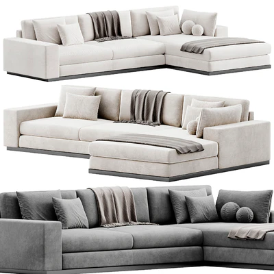 Sepia Corner Sofa — Вид 1