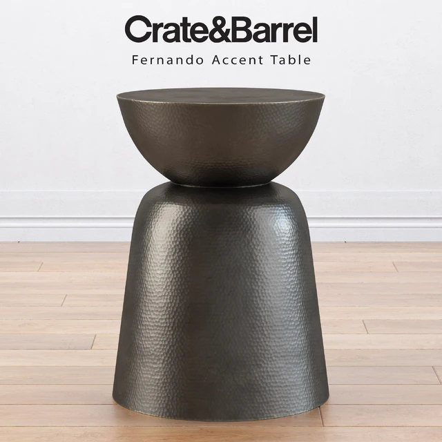 Crate and Barrel Fernando Accent Table — Descargar