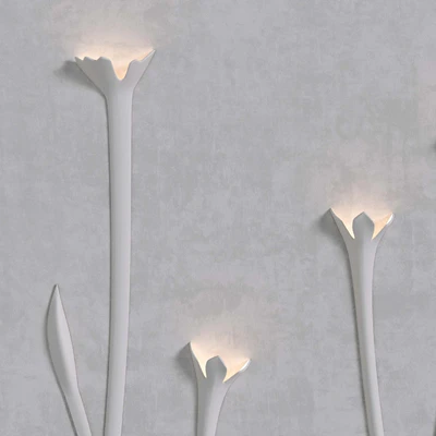 Plaster panel Flowers — View 3