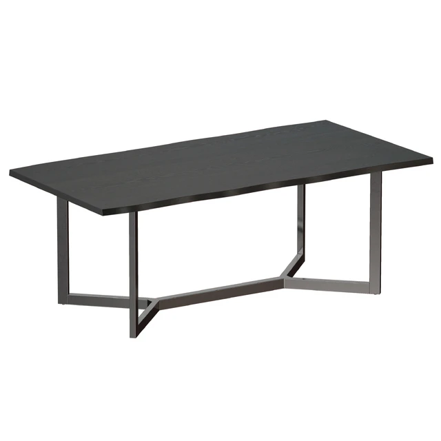 Verge Black Live Edge Dining Tables (Crate and Barrel) — Descargar