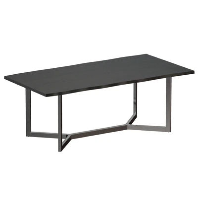 Verge Black Live Edge Dining Tables (Crate and Barrel) — Ver 4