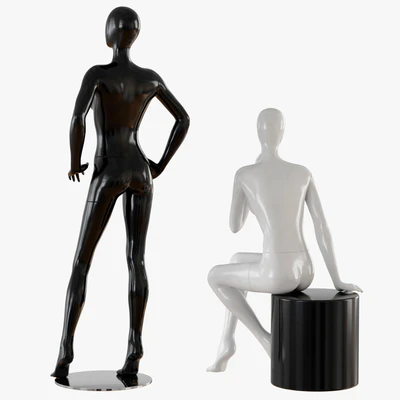 Abstract female mannequin — Ver 3