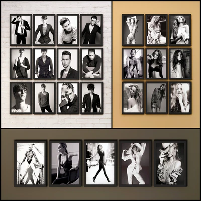 The picture in the frame: 66 pieces (66 collection) Photo Frame — Ver 2
