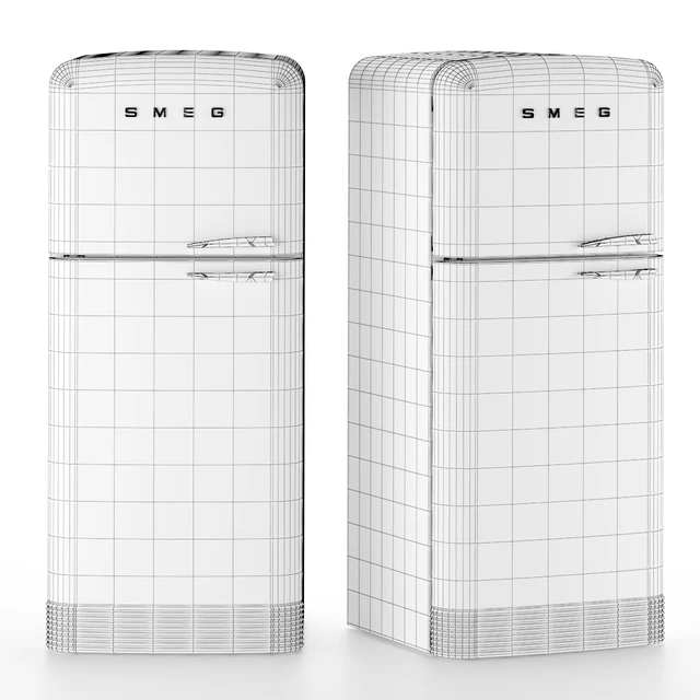 Refrigerator Smeg FAB 50 LCRB — Descargar