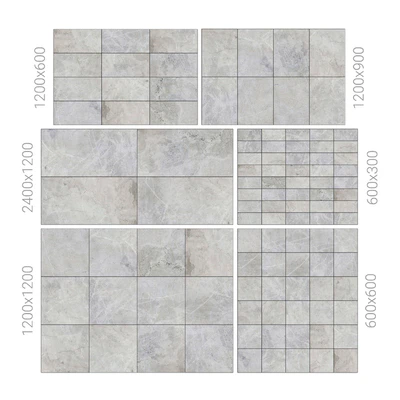 Grey marble tiles 2 — Вид 2