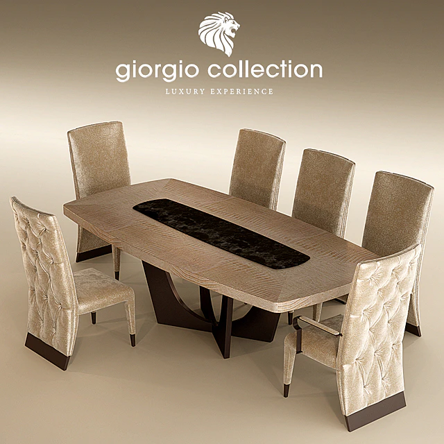 Стол и стул Giorgio Lifetime Dining Chairs — Скачать