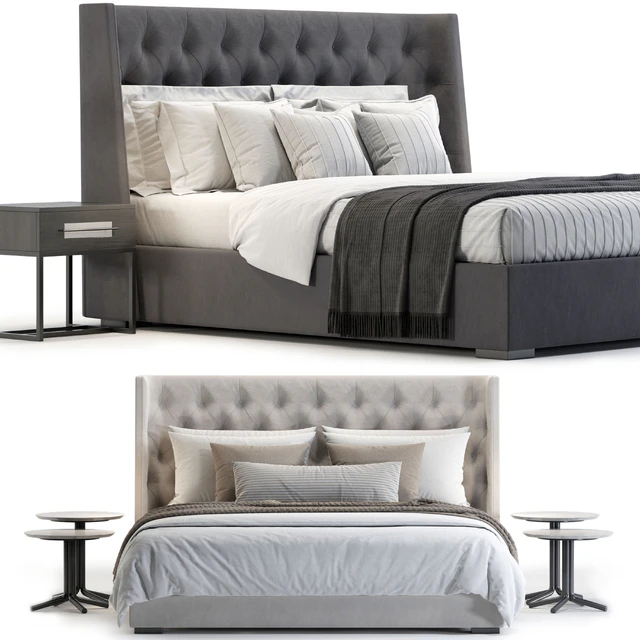 Meridiani TURMAN Bed — Descargar