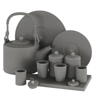 Decorative Tableware Set 02 — View 3