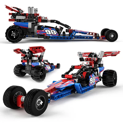 Lego Technic 42010 + 42011 — Ver 1