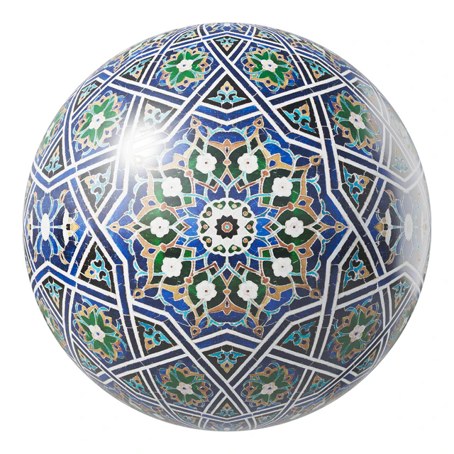 Ceramic mosaic 01. Uzbek — Descargar