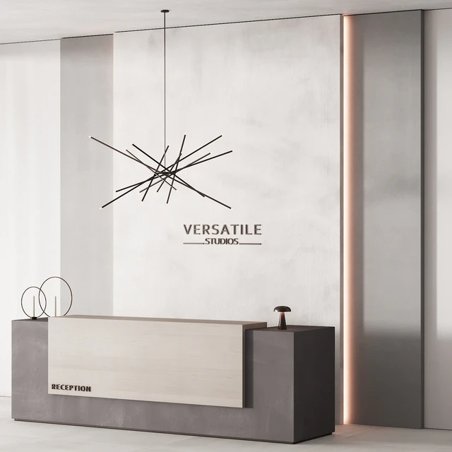 182 office furniture 02 reception desk 02 — Descargar