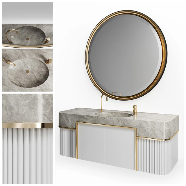 Bathroom furniture Colombo Mobili Nomad — Descargar