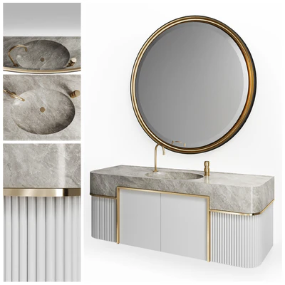 Bathroom furniture Colombo Mobili Nomad — Ver 3