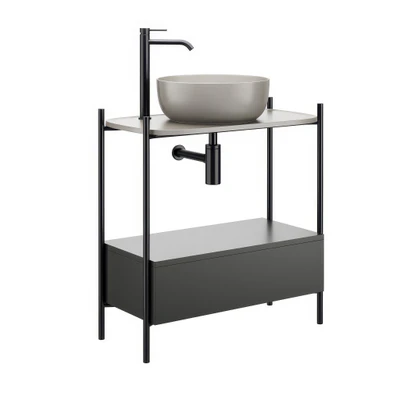 diva 7 floor vanity unit by scarabeo ceramiche — Скачать