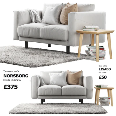 Sofa Ikea Norsborg 1 — Ver 1